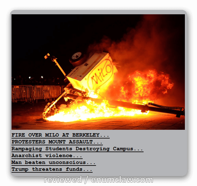 Wonder Not Why Juries Refuse To Embrace Facts And Truth - Berkeley Free Speech Milo (634x599), Png Download