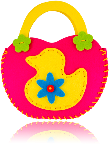 Diy Duck Design Pink Purse - Festival (600x600), Png Download