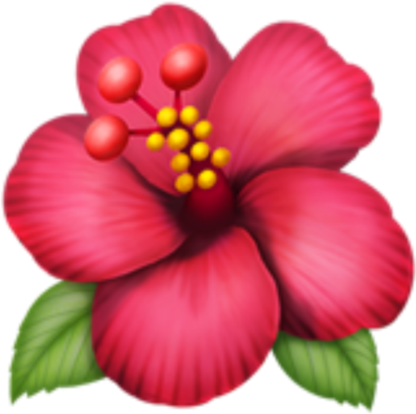 Emoji Ios Whatsapp Sticker Ana Jú Png Transparent Hawaiian - Emoji (2289x2289), Png Download