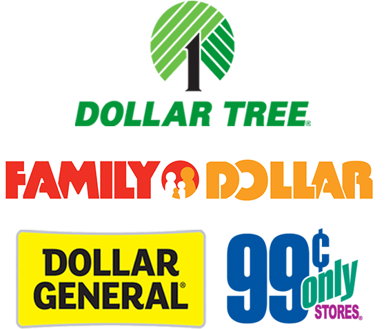 Dollar Stores - Dollar Tree And Family Dollar Logo (658x621), Png Download