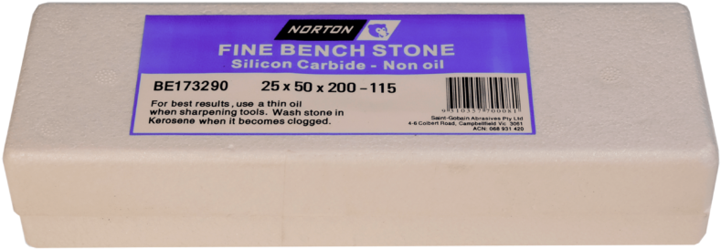 Norton / Bear Handyman Silicon Carbide 8″ X 2″ Non-oil - Label (900x444), Png Download