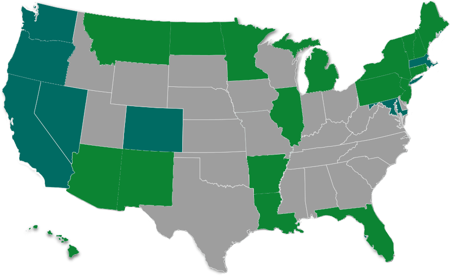 Growing The Next Frontier - Legal Marijuana Usa (918x564), Png Download