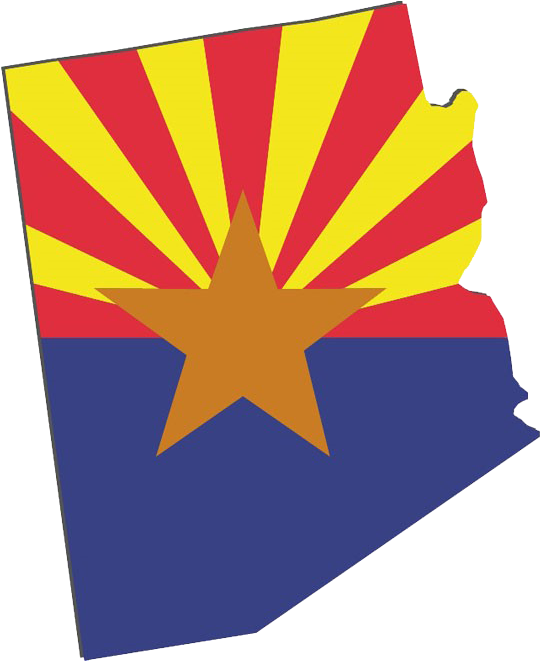 Picture Fundmybusinessaz Real Estate Crowd Funding - Arizona State Flag Colors (660x660), Png Download