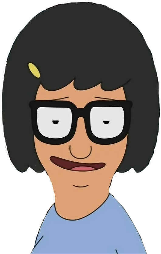 Report Abuse - Tina Bobs Burgers Face (530x836), Png Download