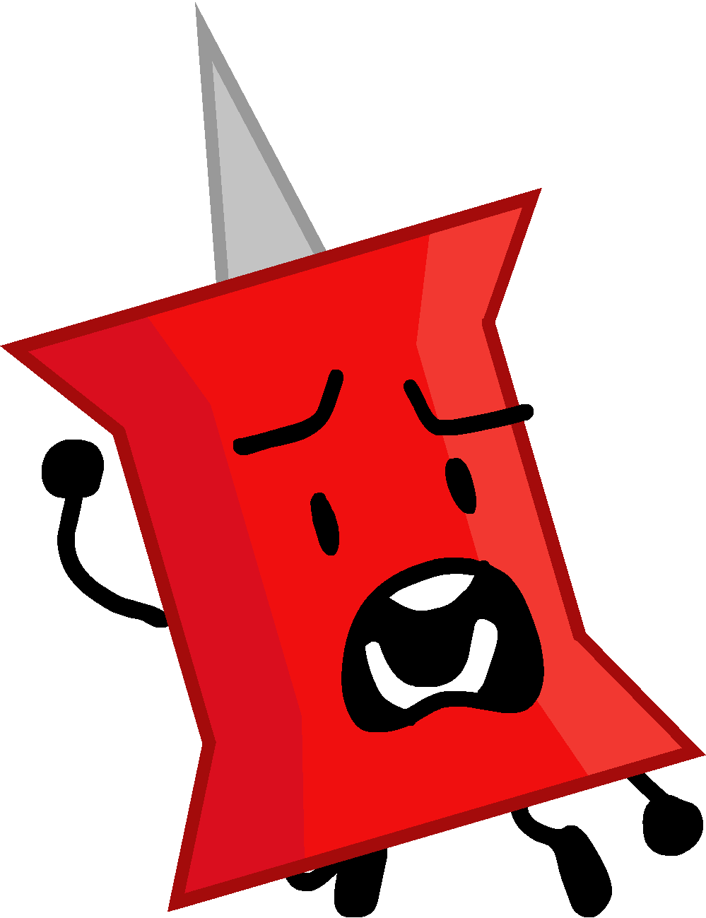 Pin Scared - Portable Network Graphics (999x1299), Png Download