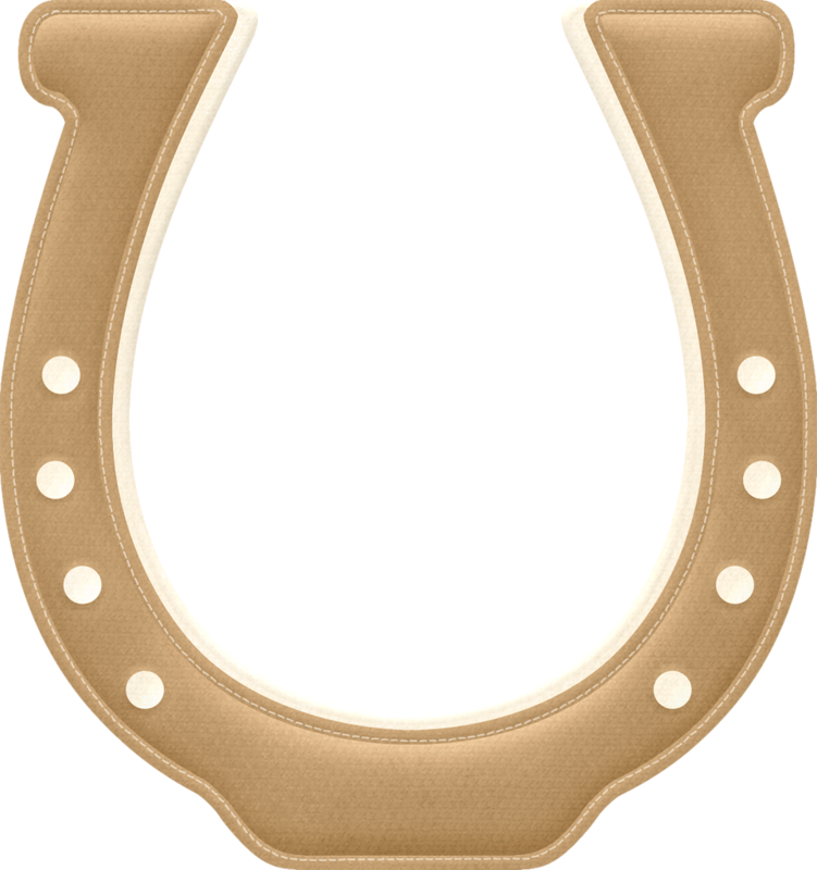 Horseshoe Clipart Country - Ferradura Marrom Png (751x800), Png Download