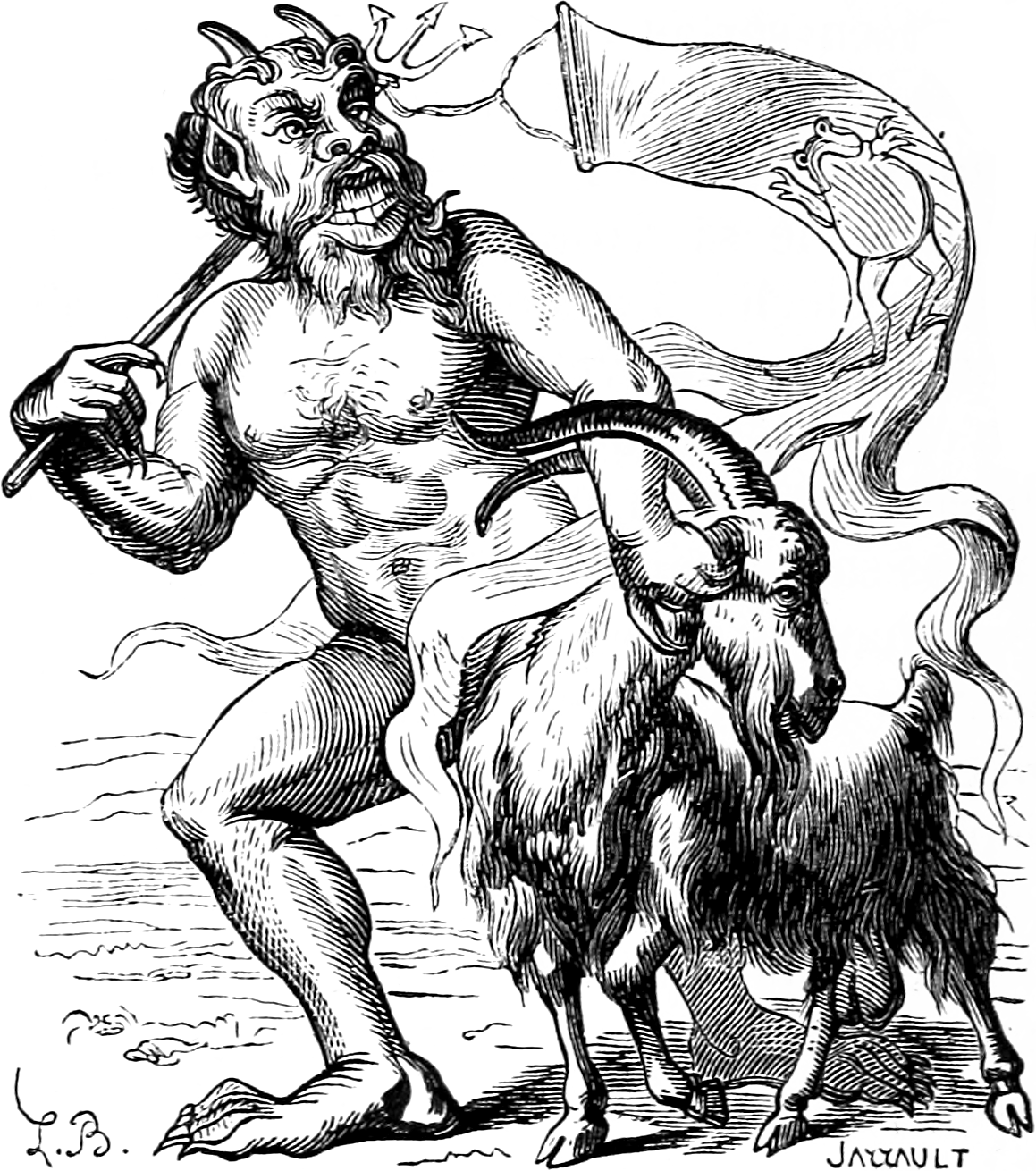 Azazel Demon (1159x1310), Png Download