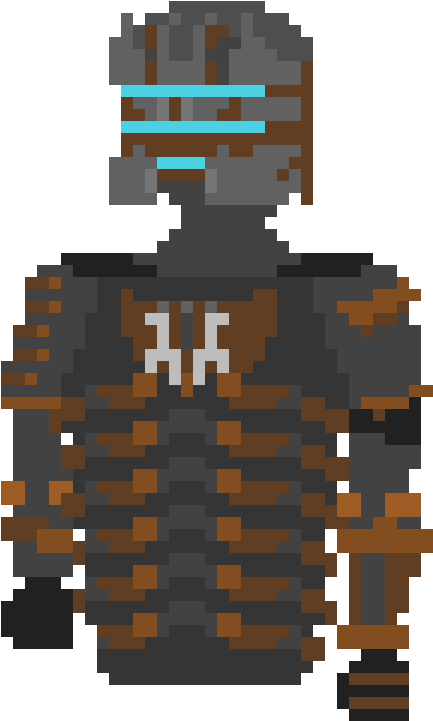 Dead Space - Engineering Suit - Illustration (600x1200), Png Download