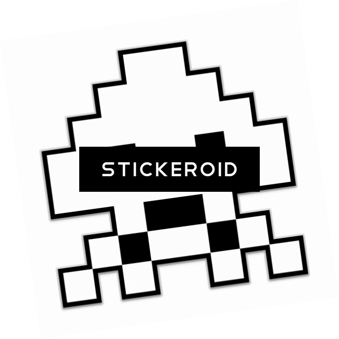 Space Invaders Gaming - Aliens Space Invaders Png (676x677), Png Download