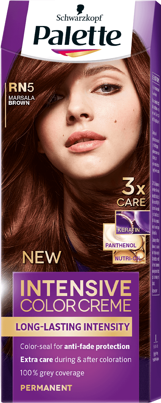 Palette Com Icc Baseline Rn5 Marsala Brown - Palette Intensive Color Creme (970x1400), Png Download