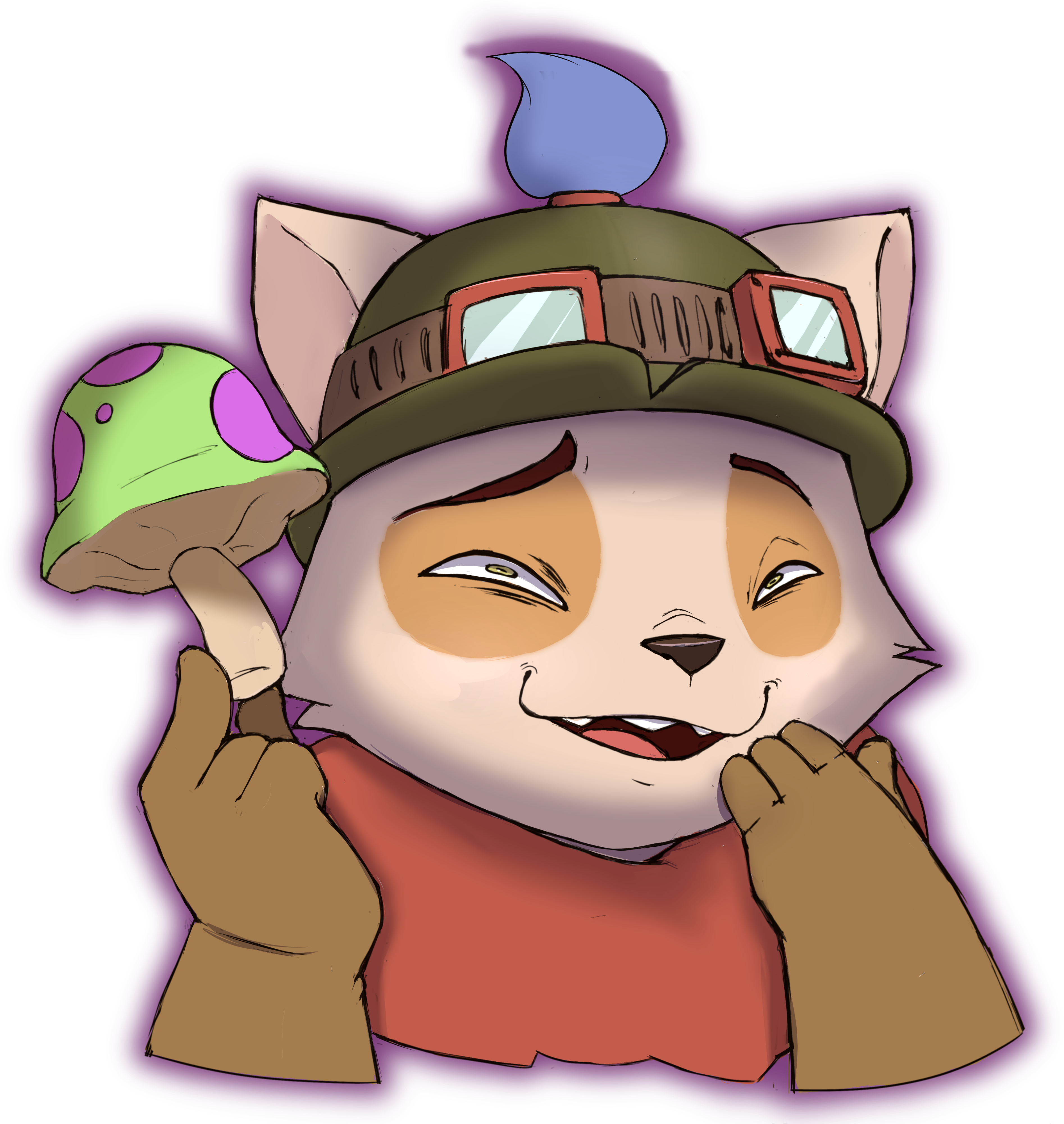 Get Teemo'ed - Cartoon (5000x4000), Png Download