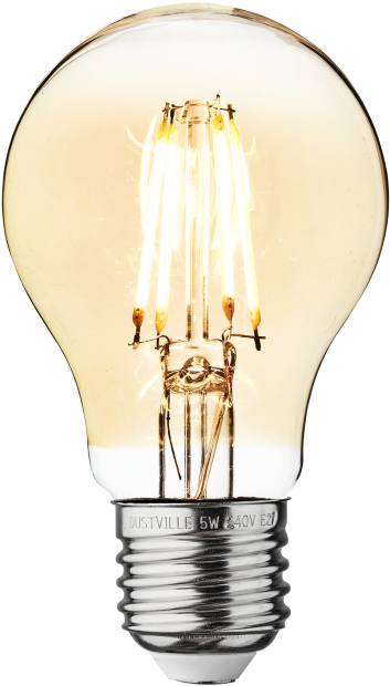 Vintage Led Edison Bulb Old Filament Lamp - Eglo 11686 (1000x667), Png Download