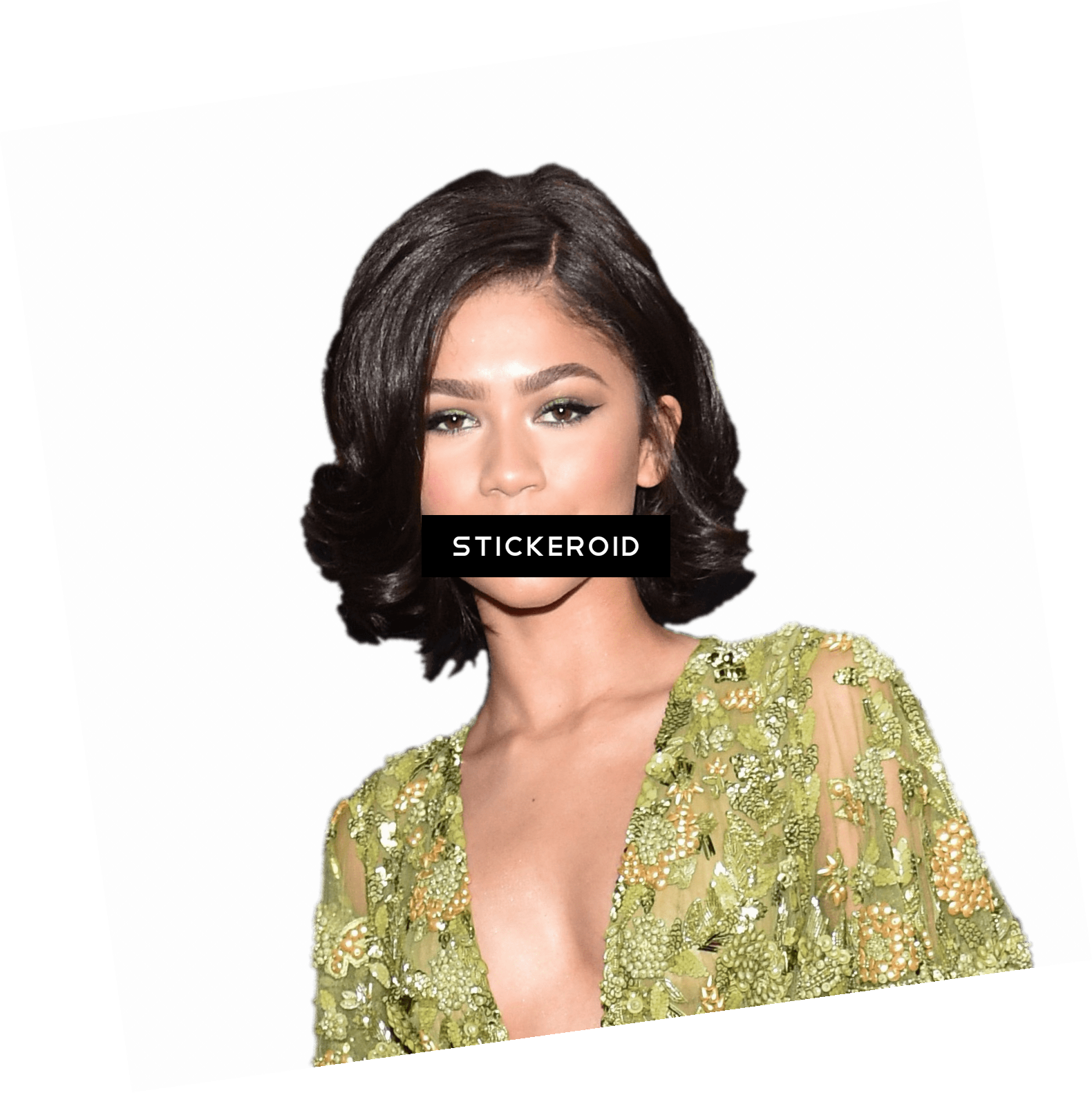 Amanda Seyfried Green Dress - Girl (1580x1581), Png Download