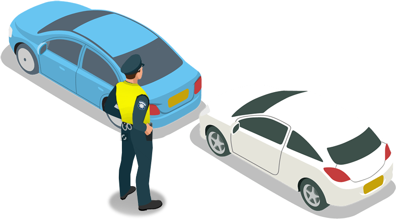Dreaded Traffic Warden - Parking Enforcement Officer Png (1000x500), Png Download