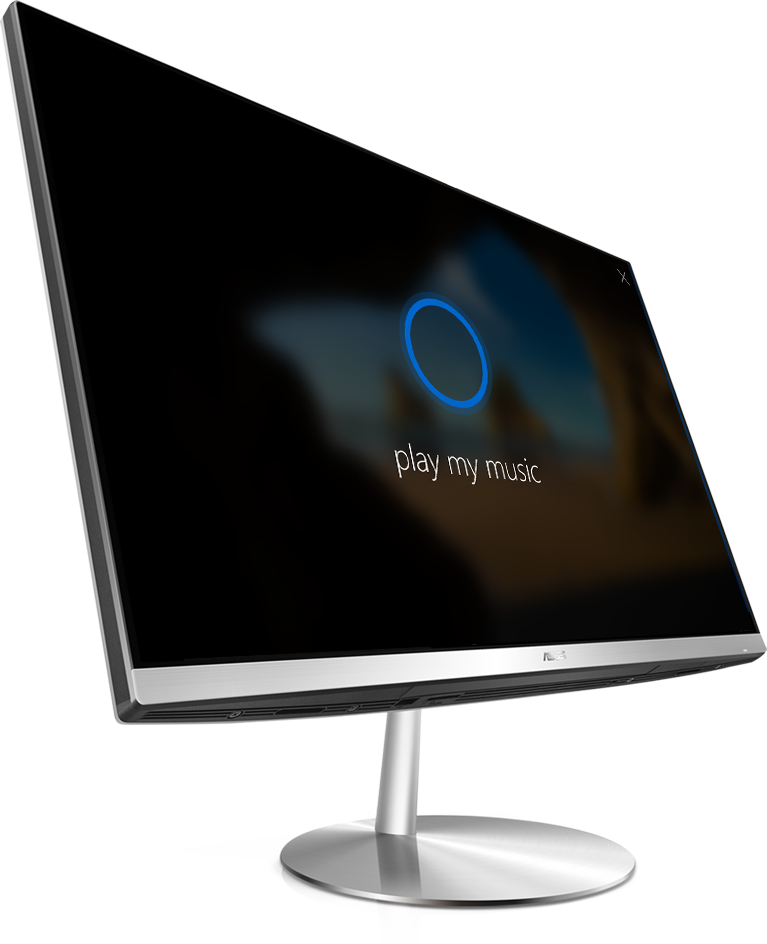 Its Powerful Array Microphones And Far-field Voice - Asus Zenaio Edge Silver Zn242ifgk-ca034t - Ordinateur (767x944), Png Download