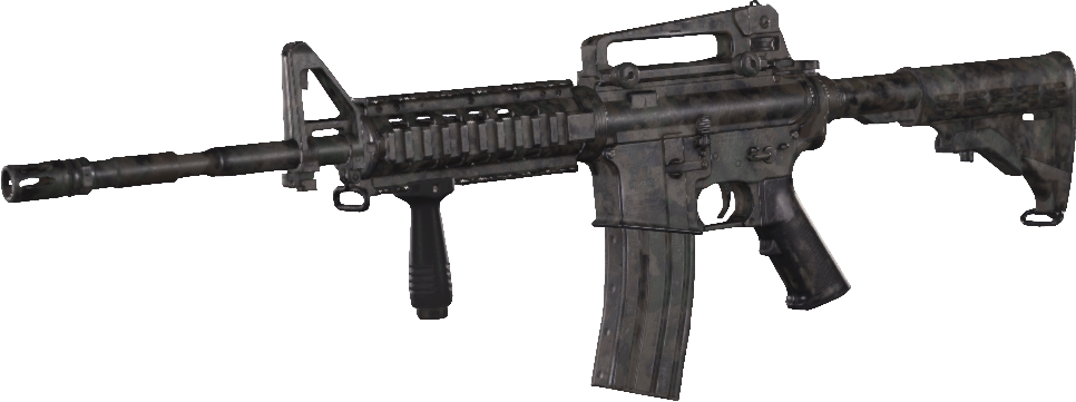 M4 Carbine Faded Mwr - Airsoft Gun (966x361), Png Download