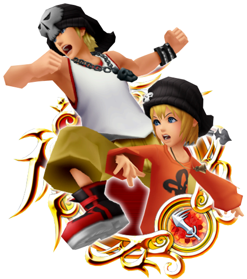 The World Ends With You Participants Of The Reapers' - Beat And Rhyme Kh (547x587), Png Download