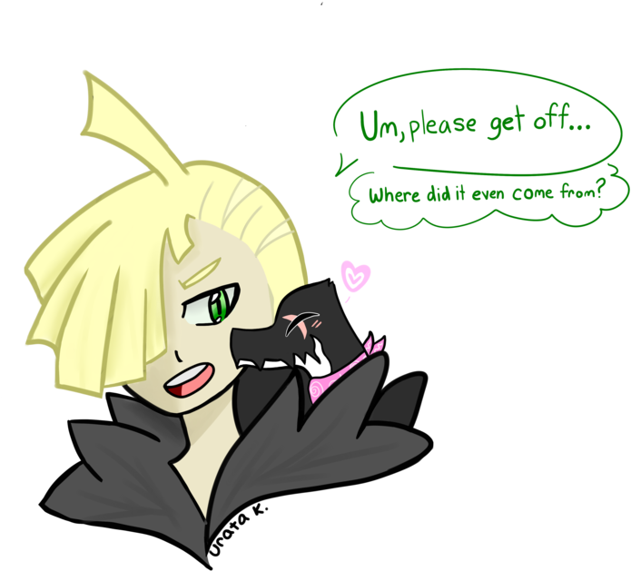 Riku114 Fondo De Pantalla Called Gladion - Pokemon Gladion X Oc (955x836), Png Download
