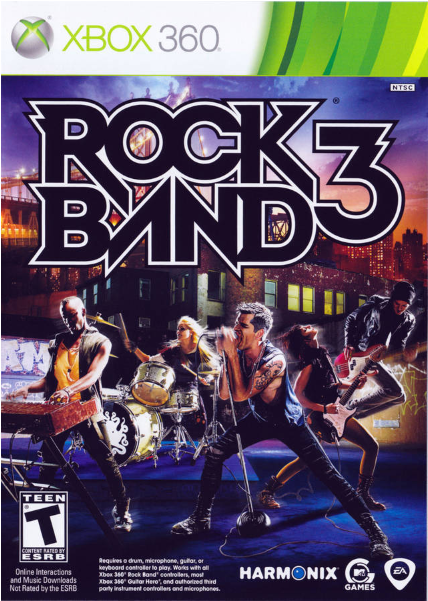 Rock Band 3 Xbox 360 (600x600), Png Download