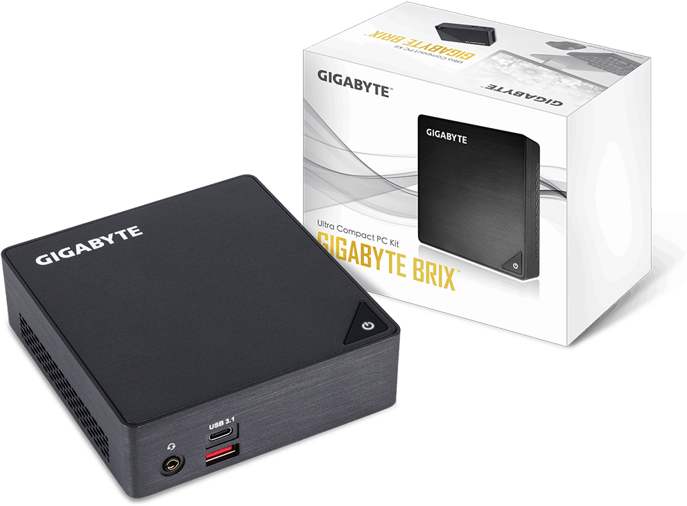 Gb Bki5a 7200 - Gigabyte Brix 7100 Ha Barebone (1000x757), Png Download
