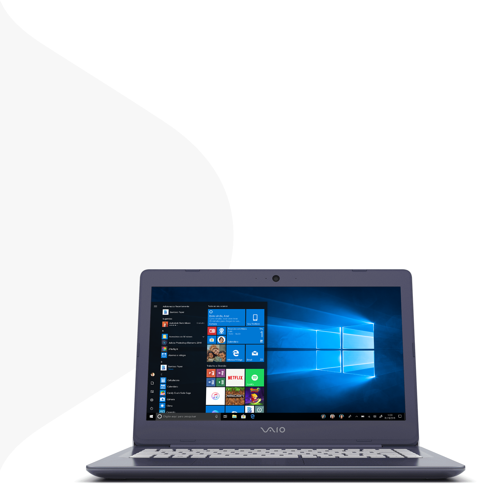 Faça Coisas Incríveis - Vaio C14 (1682x1684), Png Download