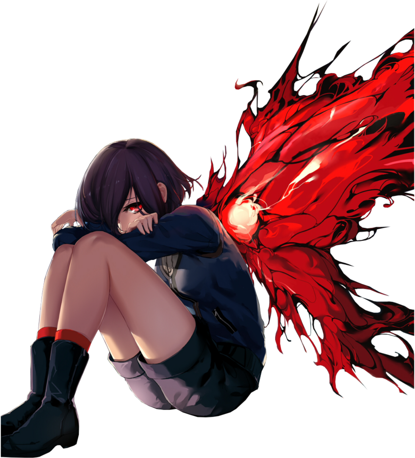 Tokyo Ghoul Touka - Ghoul Touka Kirishima Touka (851x939), Png Download