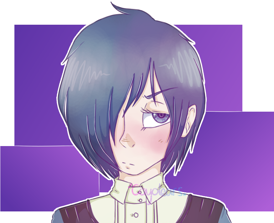 Touka From Tokyo Ghoul Qwq - Cartoon (960x720), Png Download