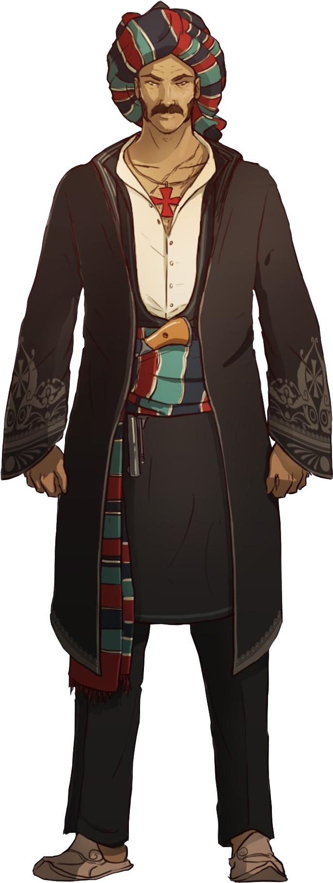 Alexander Burnes - Corvo Attano Dishonored 1 (712x1852), Png Download