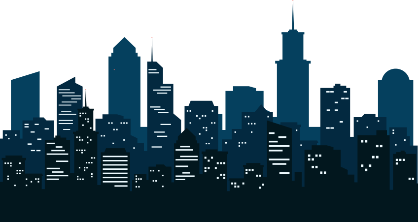 Download Cityscape - Big City Transparent Png PNG Image with No Background  