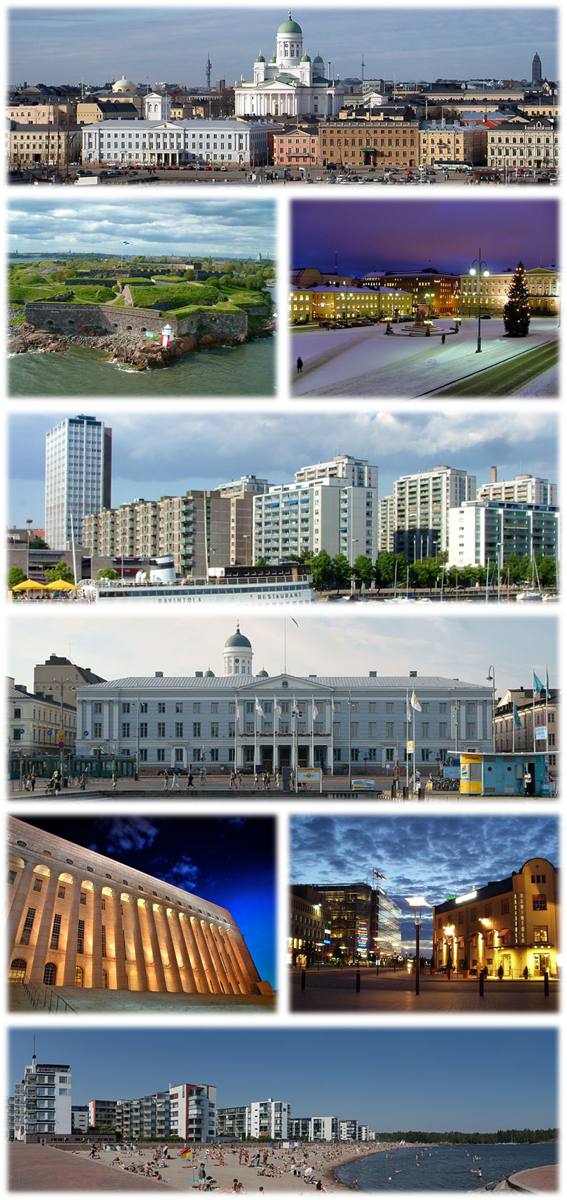 Te-collage Helsinki - Helsinki (805x1701), Png Download