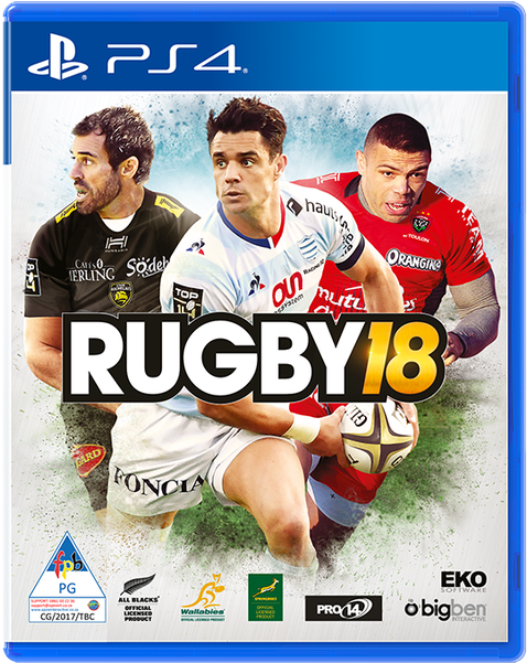 Rugby 18 Ps4 - Ps4 Game Rugby 18 (600x600), Png Download
