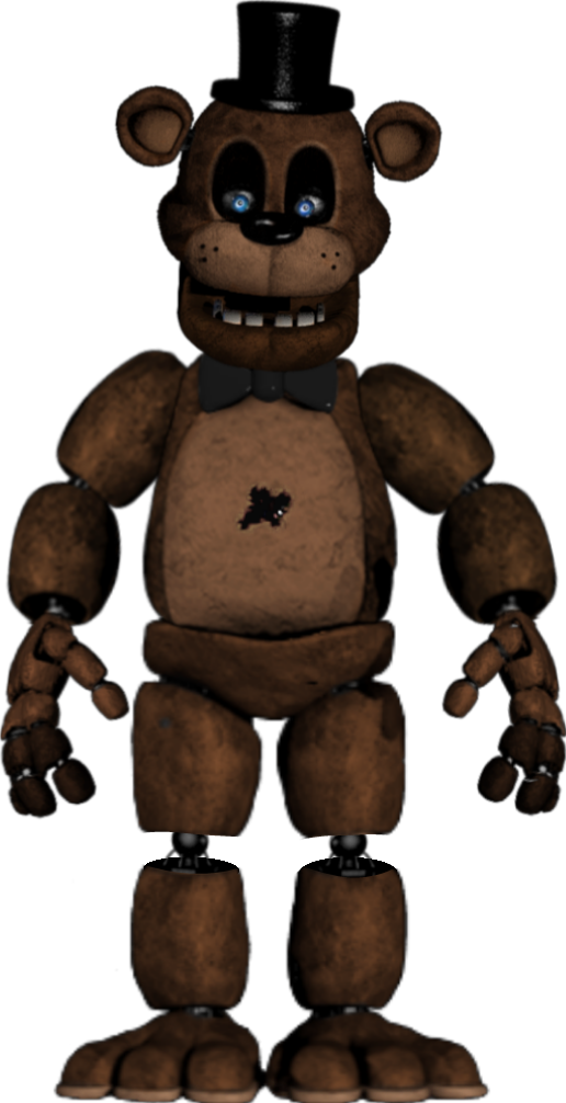 Editdisguised Twisted Freddy Png Twisted Freddy Plush - Ucn Fredbear (516x1006), Png Download
