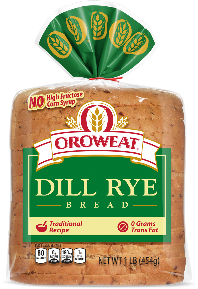 Download Oroweat Dill Rye Bread Package Image Oroweat Honey Wheat