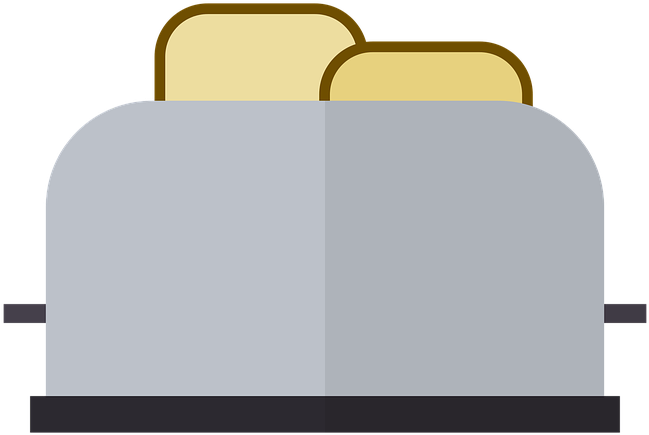 Toaster, Bread, Bread Slices, Eat, Food, Kitchen, Kross - Toaster (720x720), Png Download