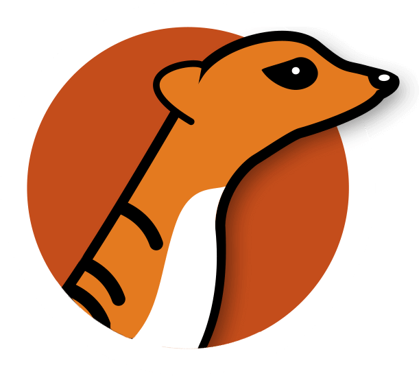 Web Design Company - Meerkat Logo (614x584), Png Download