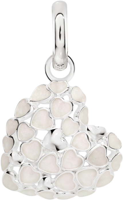 Silver Heart Charm - Richardson's Jewellers (1024x1024), Png Download