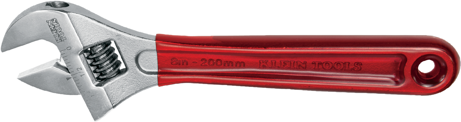 Downloads - Klein Tools D507-8 Adjustable Wrench-extra-capacity, (1794x622), Png Download