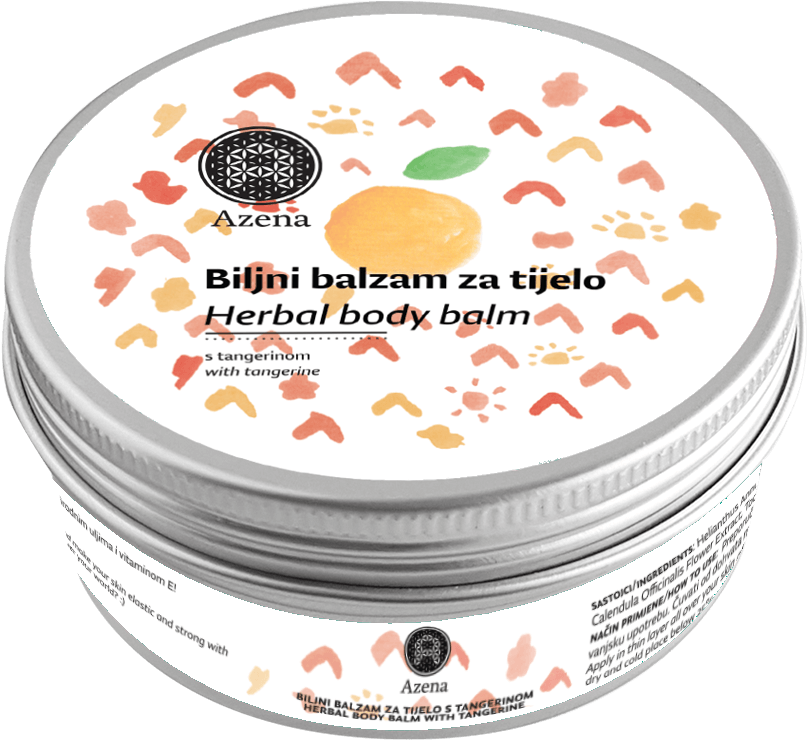 Herbal Body Balm - Body (946x800), Png Download