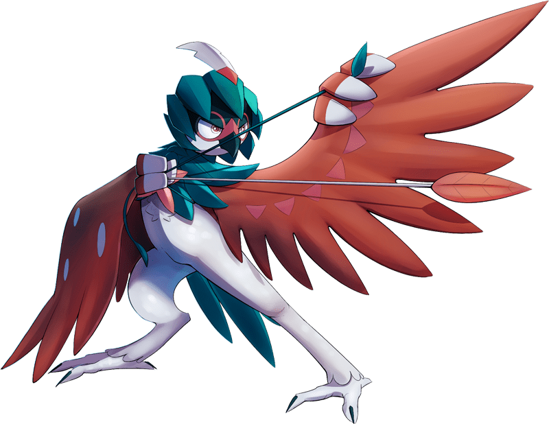 Mega Decidueye (800x618), Png Download