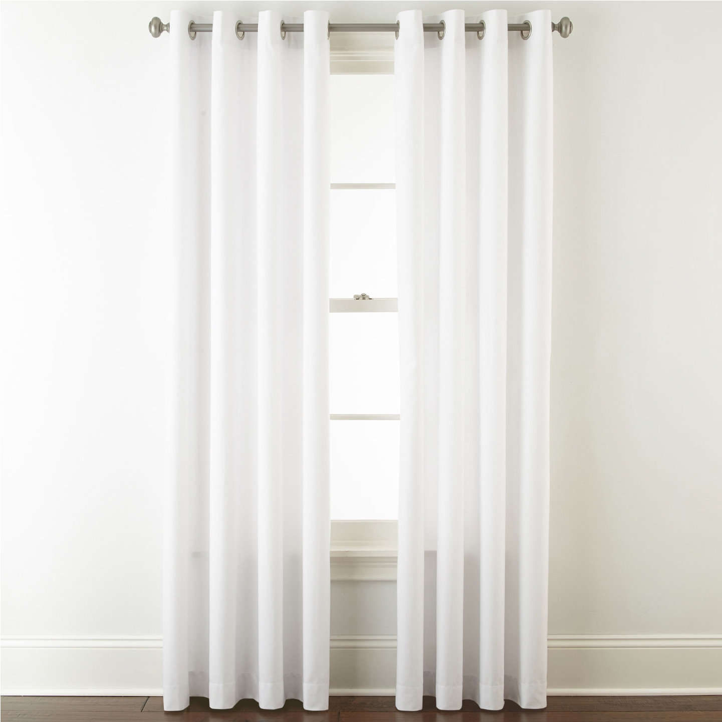 Jcpenney Home Verona Grommet-top Curtain Panel (2560x1440), Png Download