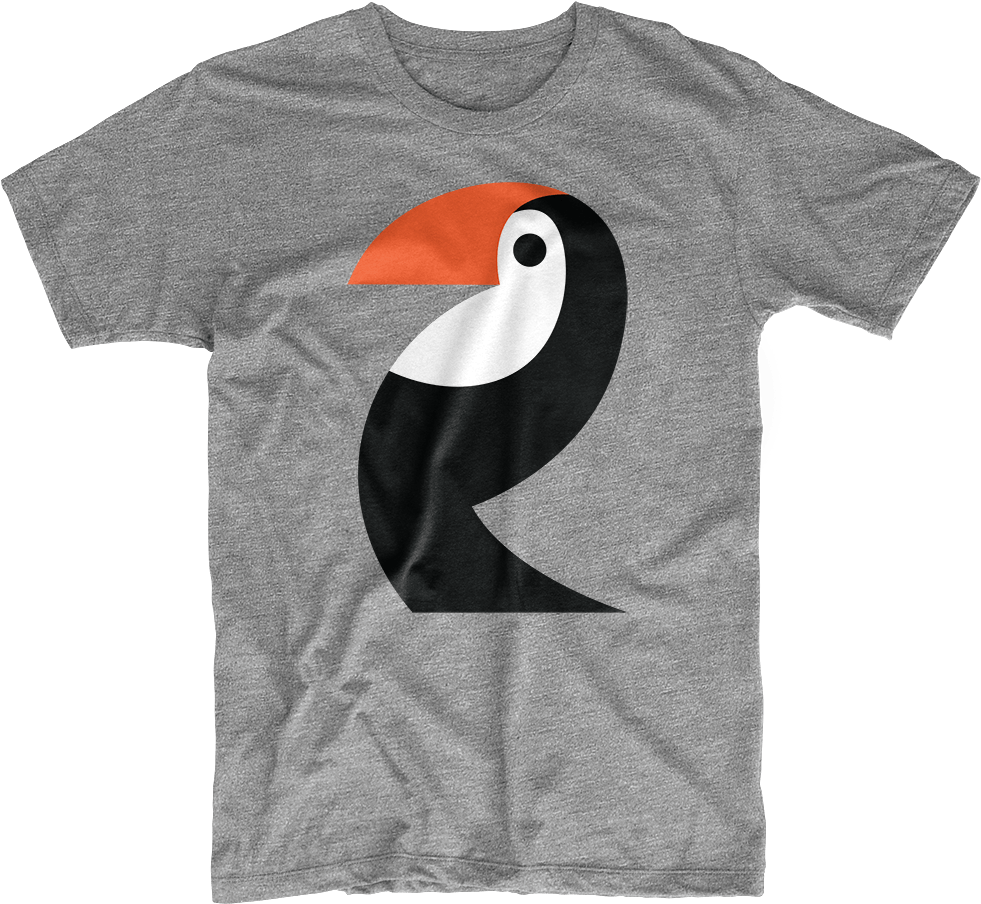 Toucan T-shirt - Don T Let The Bastards Grind You Down Shirt (1000x924), Png Download