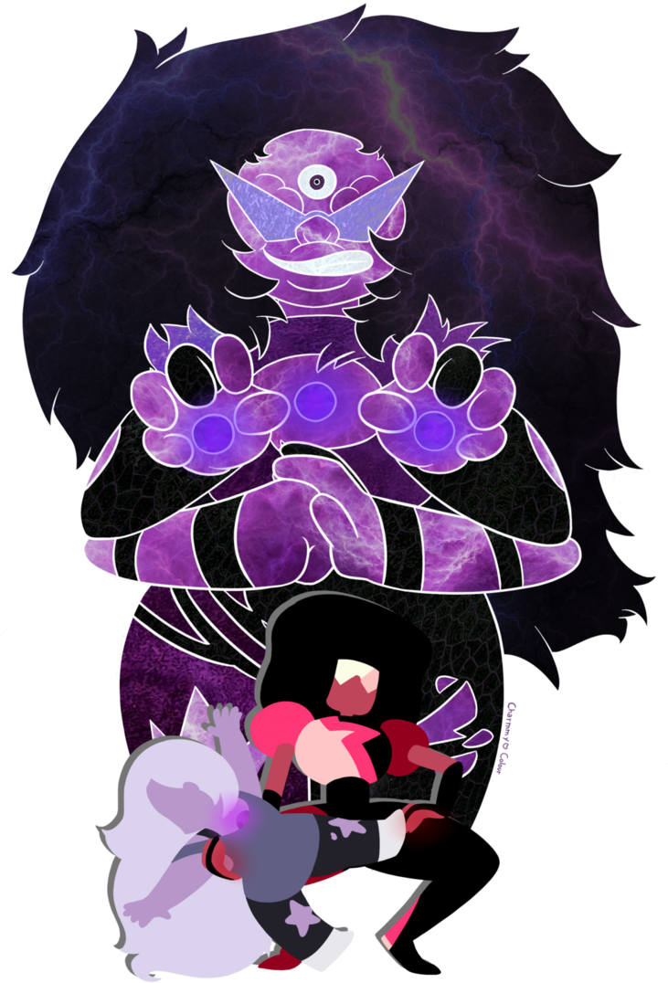 Steven Universe~ By Charmmycolour - Storm In The Room (730x1095), Png Download