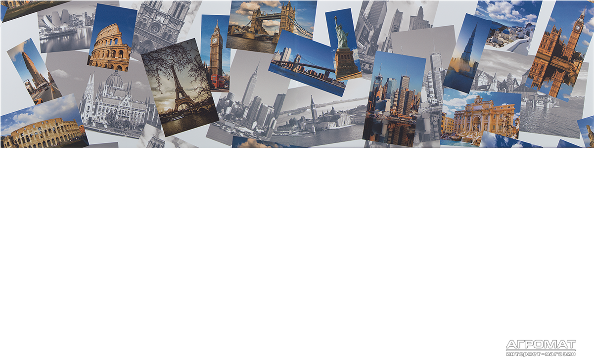 Плитка Almera Ceramica Blanco Brillo Dec Set Panorama - Ceramic (1200x1200), Png Download