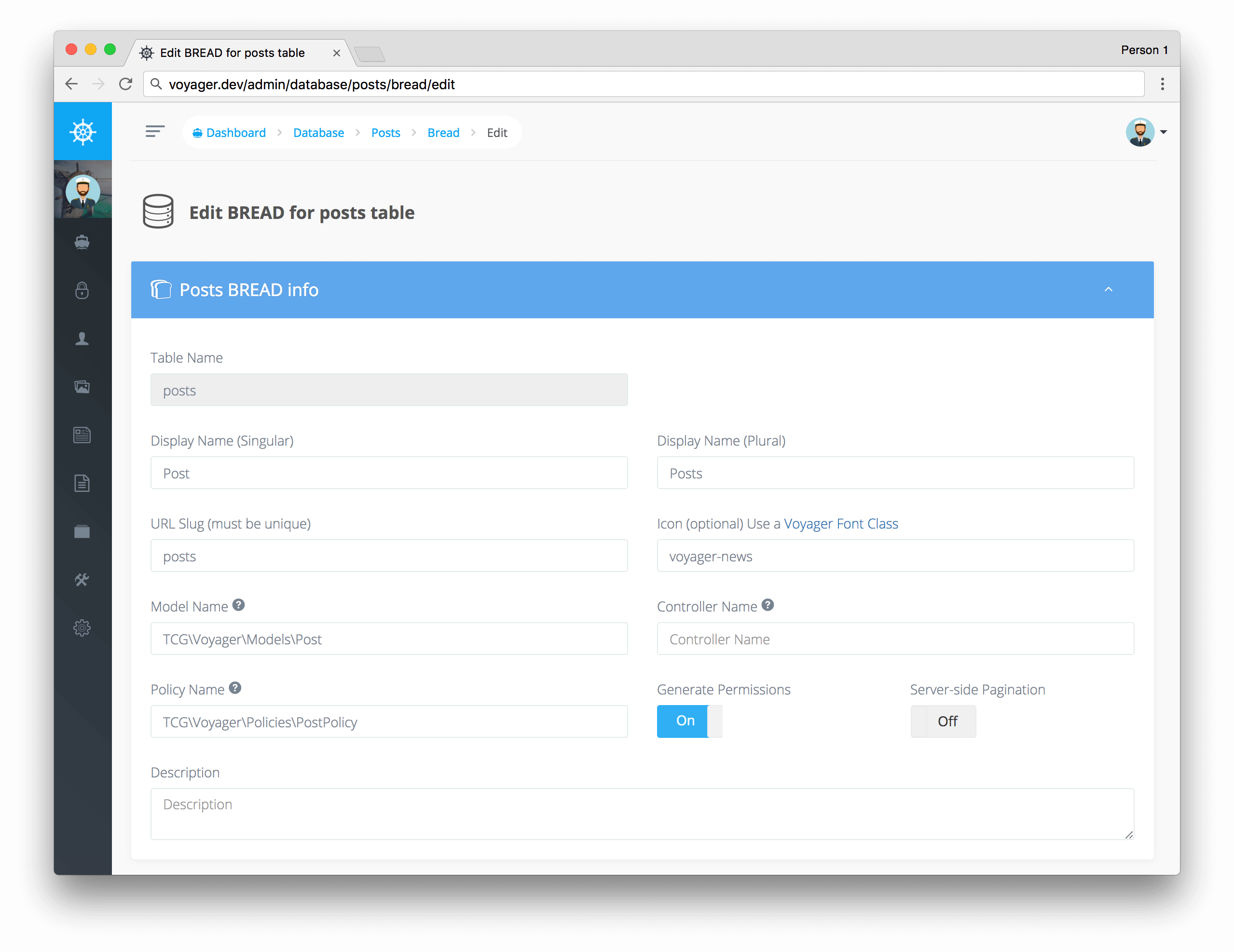 Fresh Loaf Of Bread Voyager's Admin Interface Allows - Laravel Voyager Demo (2558x1974), Png Download