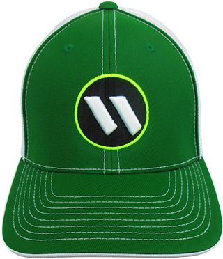 Dark Green, White, Neon, Black - Baseball Cap (600x600), Png Download