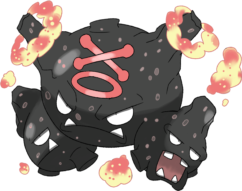 Https - //i - Imgur - Com/3ifpetx - Pokemon Weezing Mega Evolution (800x667), Png Download