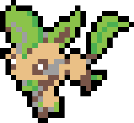 Random Image From User - Evoluciones De Eevee Pixel Art (592x592), Png Download