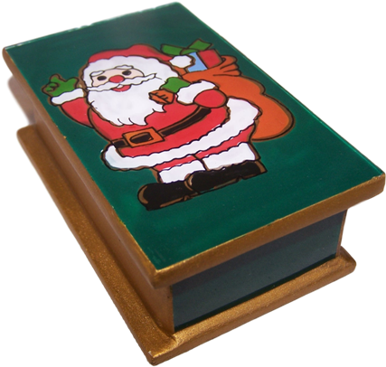 Santa Box (640x480), Png Download