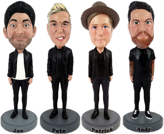 Fall Out Boy Bobbleheads - Fall Out Boy Figure (600x600), Png Download