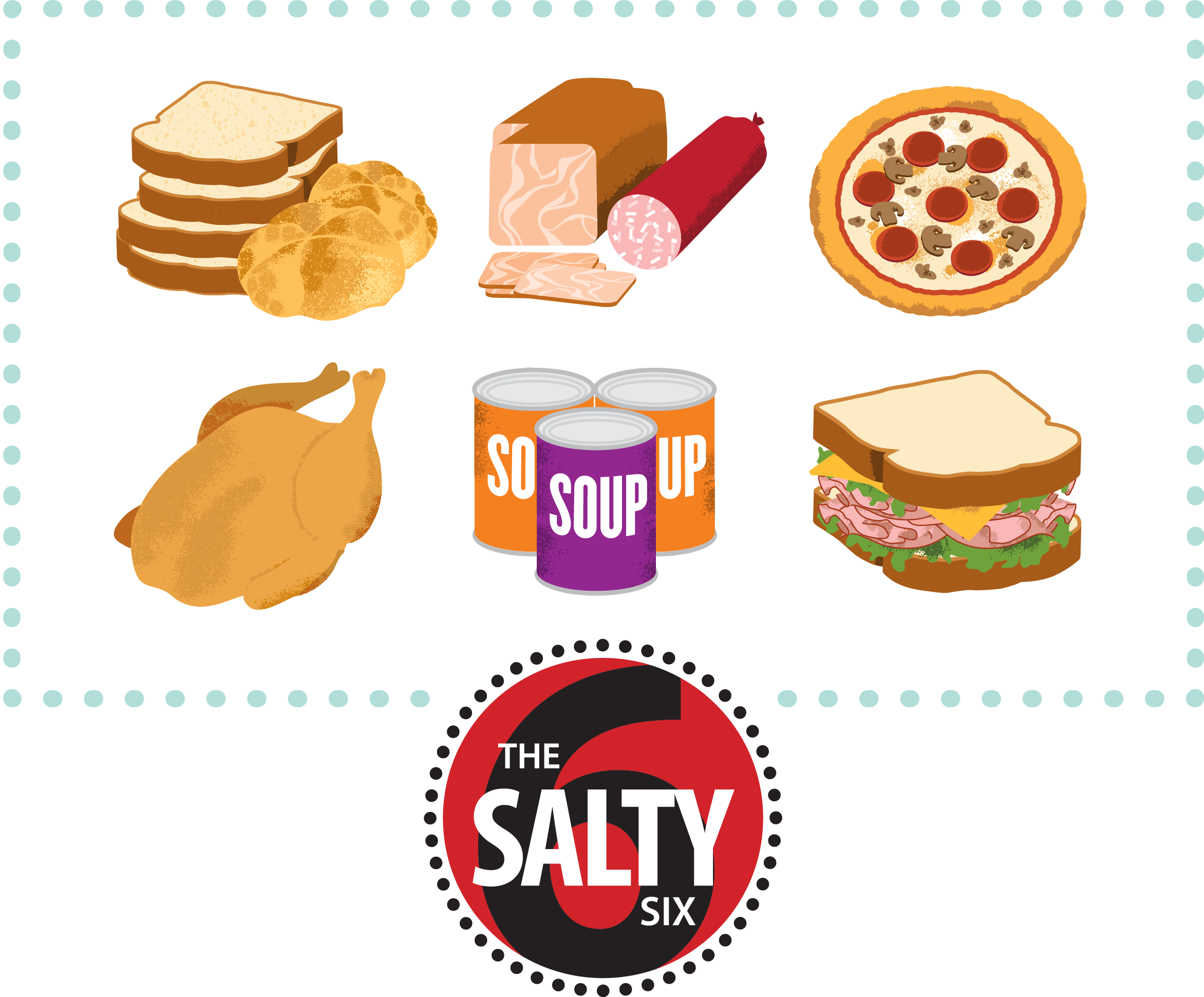 Corn Clipart Snack - Salty Six (2344x1941), Png Download